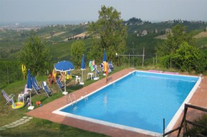 La piscina di Podere Casale