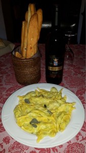 Tortelli con la coda abbinamento